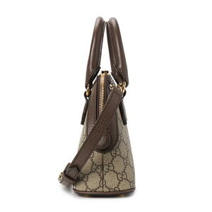 Gucci Tan Top Supreme Canvas Ophidia Bag GG Handle